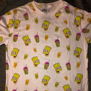 Simpsons print t shirt